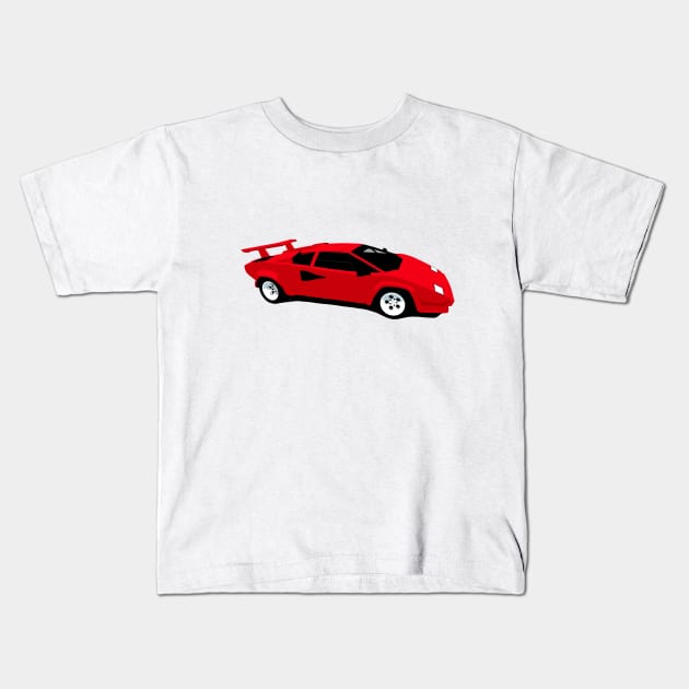 Poster Car Kids T-Shirt by srk14105